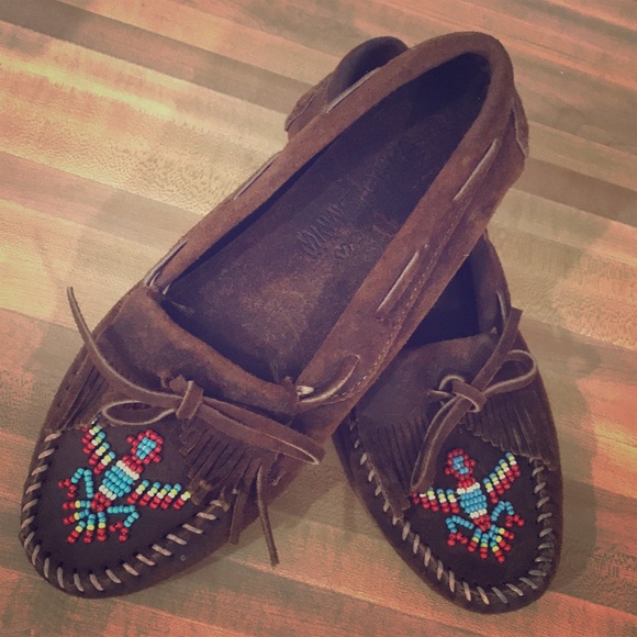 Minnetonka Shoes - Minnetonka Moccasins USA Made 100% Leather